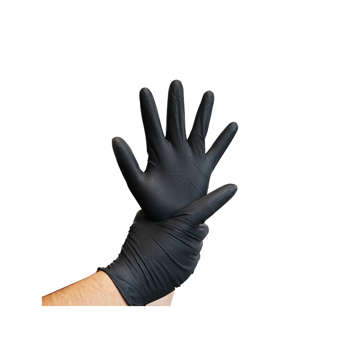 Professionelle Einmalhandschuhe aus Nitril (XL)