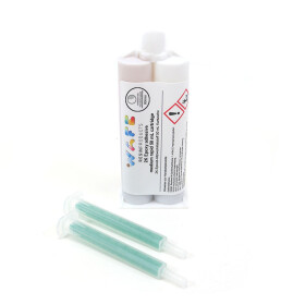 2K-Epoxid-Allzweckklebstoff mit mittelschneller Verarbeitungszeit in 50 ml Kartusche inkl. 2x Statikmischer