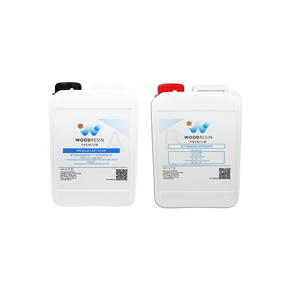 WOODRESIN 30 PREMIUM CAST RESIN SYSTEM 4 box