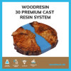 WOODRESIN 30 PREMIUM CAST RESIN SYSTEM 4 kg (A 2,5 kg + B 1,5 kg)