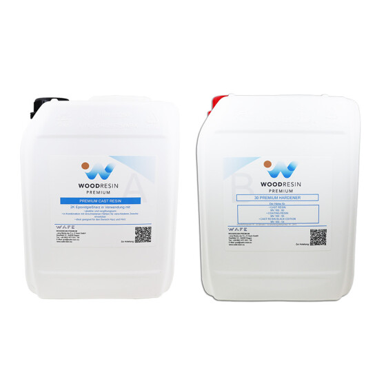 WOODRESIN 30 PREMIUM CAST RESIN SYSTEM 8 kg (A 5 kg + B 3 kg)