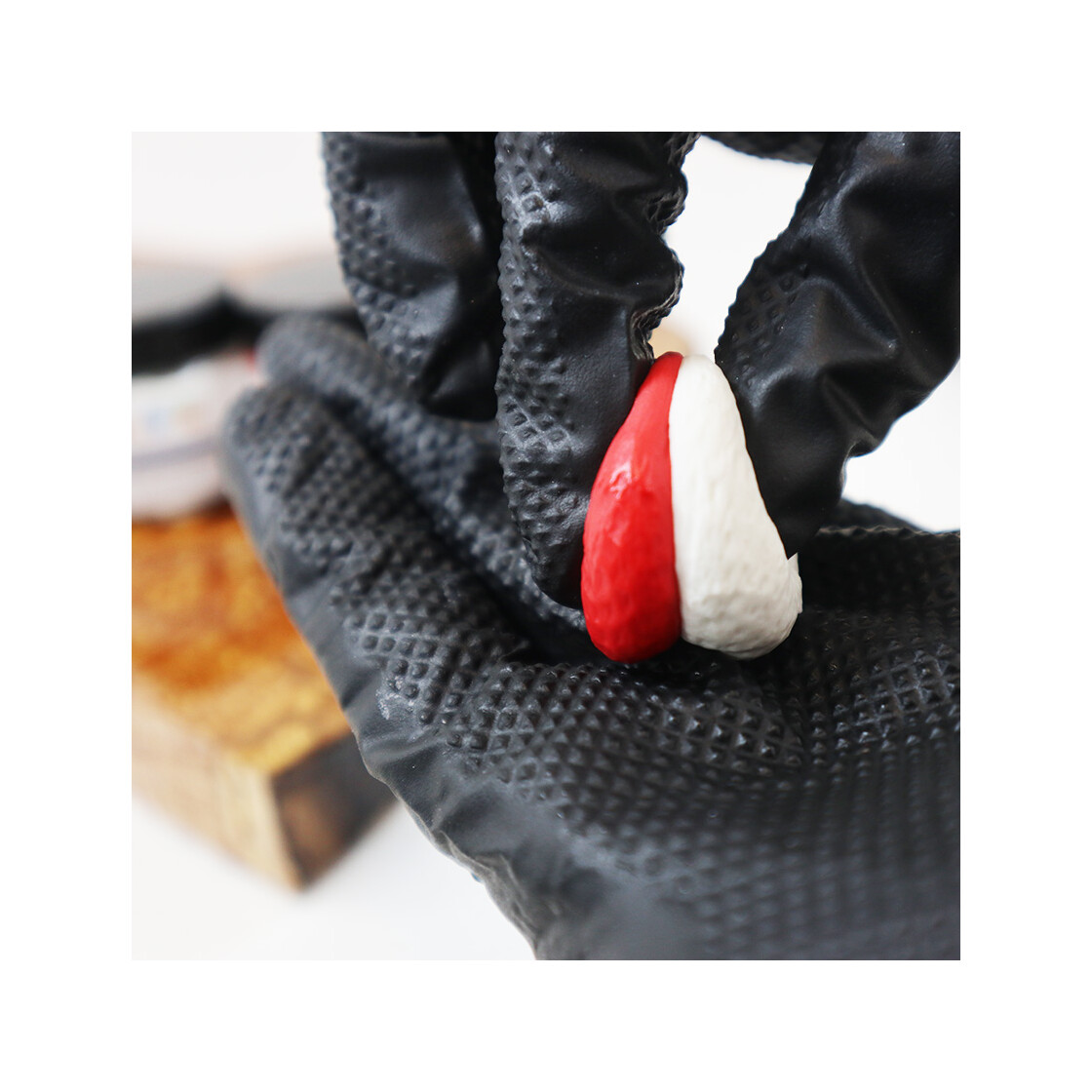 Silikon Knetmasse Rot - Knetsilikon zum Modellieren 300 g...