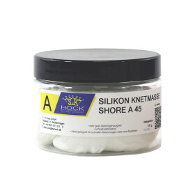 Silikon Knetmasse Rot - Knetsilikon zum Modellieren 300 g (A 150 g + B 150 g)