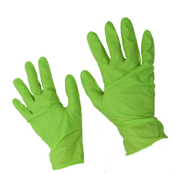 Professionelle Einmalhandschuhe aus Nitril (M) 50 Stück (25 Paar) - 1 VPE