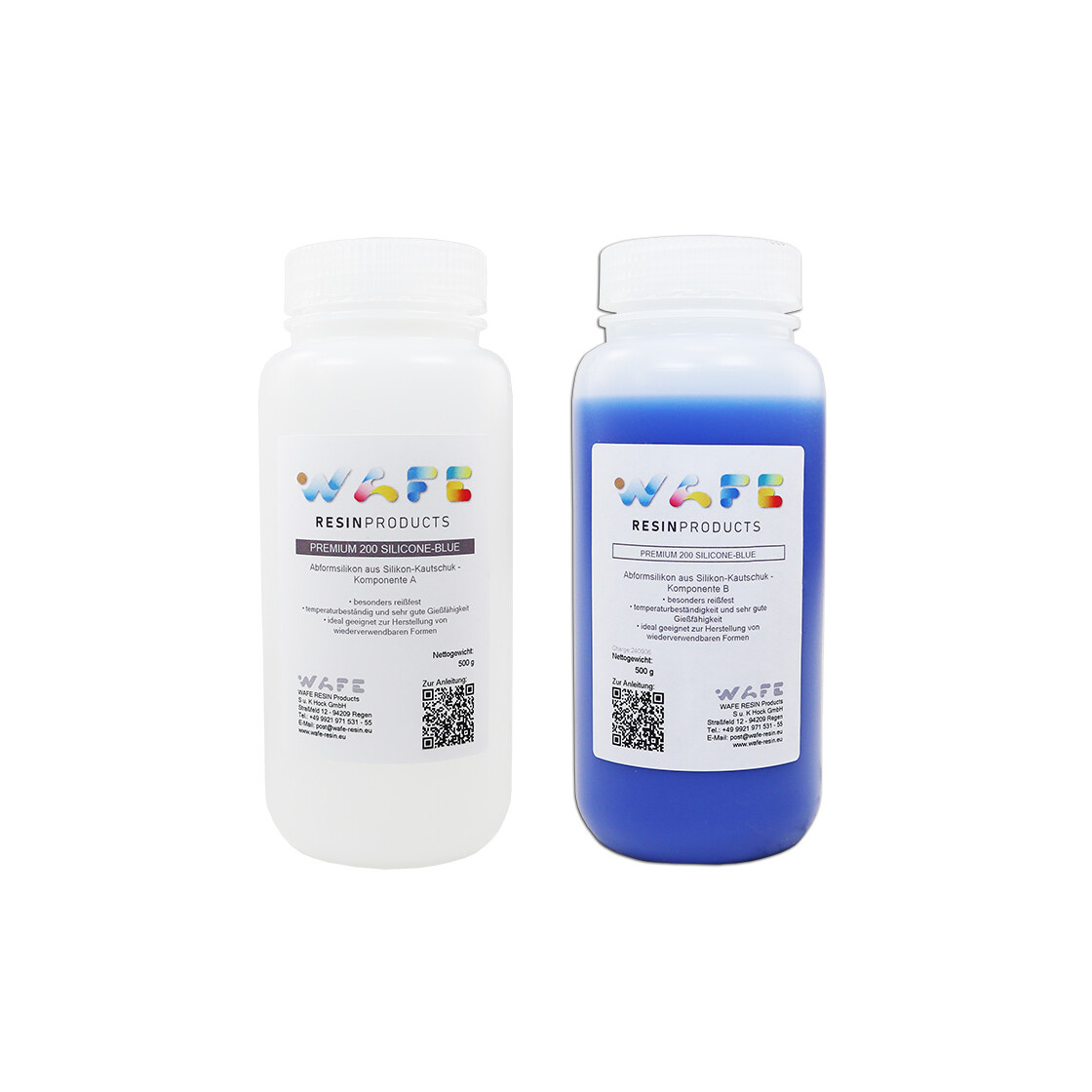 PREMIUM 200 Silicone Blue - 2K Abformsilikon aus Silikon...