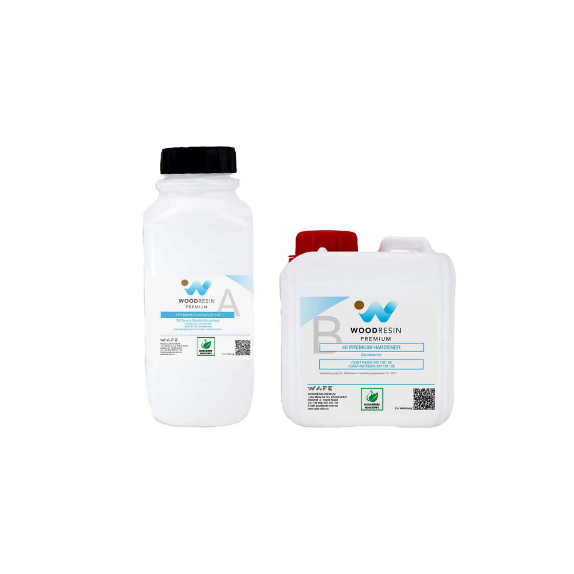 WOODRESIN PREMIUM COATING RESIN SYSTEM 0,75 kg (A 500 g +...