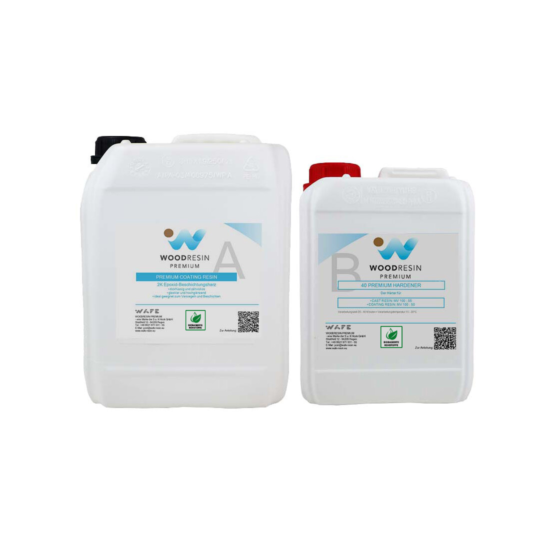 WOODRESIN PREMIUM COATING RESIN SYSTEM 7,5 kg (A 5 kg + B...