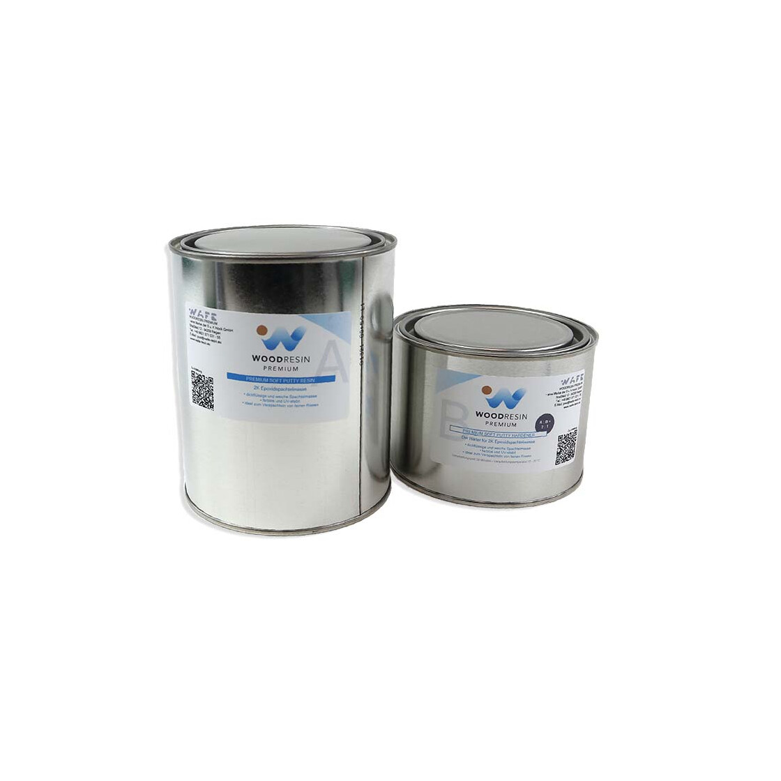 WOODRESIN PREMIUM SOFT PUTTY RESIN SYSTEM 1,125 kg (A 750...