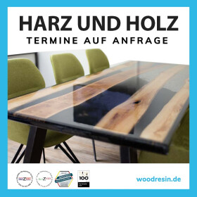WOODRESIN Schulung Harz und Holz für Gruppen auf...