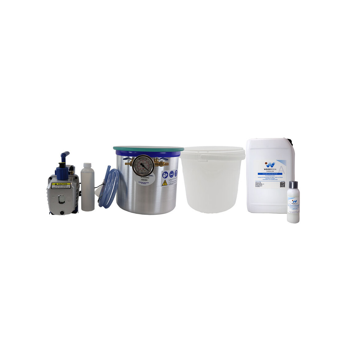 Starter Komplett Set Holzinfiltration mit Pumpe und...