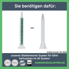 2K-Epoxid-Allzweckklebstoff mit mittelschneller Verarbeitungszeit in 50 ml Kartusche