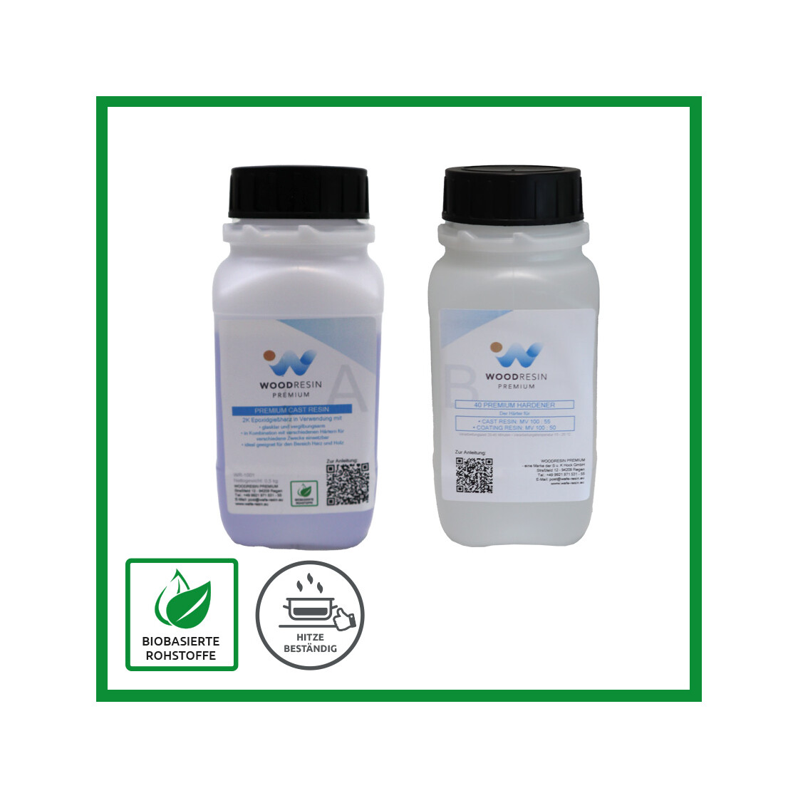 WOODRESIN 40 - BIO PREMIUM CAST RESIN SYSTEM