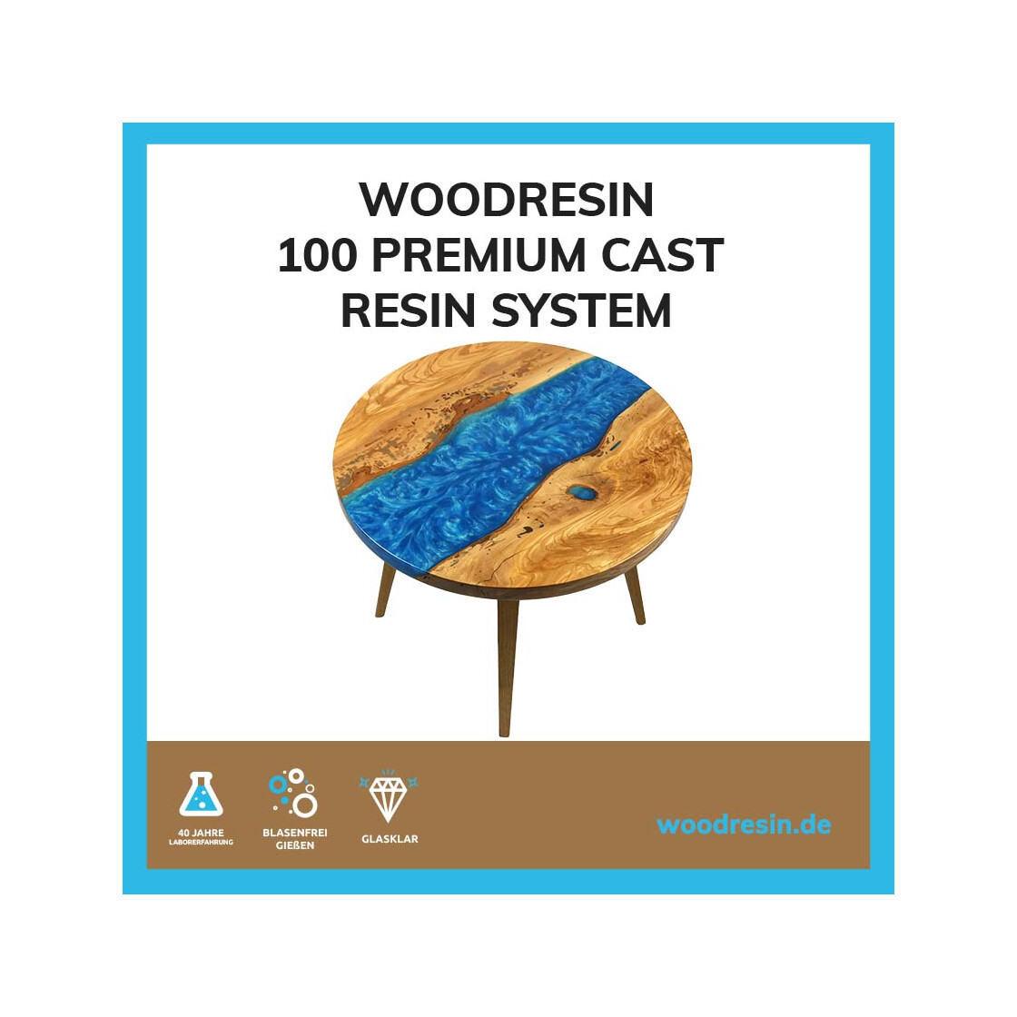 WOODRESIN 100 - BIO ULTRA PREMIUM CAST R box