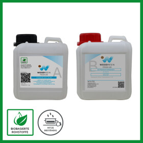 WOODRESIN 40 - BIO PREMIUM CAST RESIN SYSTEM 1,55 kg (A 1 kg + B 550 g)