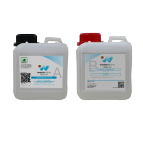 WOODRESIN 40 - BIO PREMIUM CAST RESIN SYSTEM 1,55 kg (A 1 kg + B 550 g)