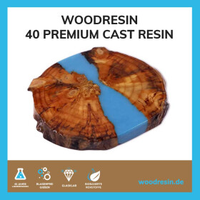 WOODRESIN 40 - BIO PREMIUM CAST RESIN SYSTEM 1,55 kg (A 1 kg + B 550 g)