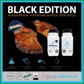 WOODRESIN 30 PREMIUM CAST RESIN + PLUS SYSTEM - BLACK EDITION