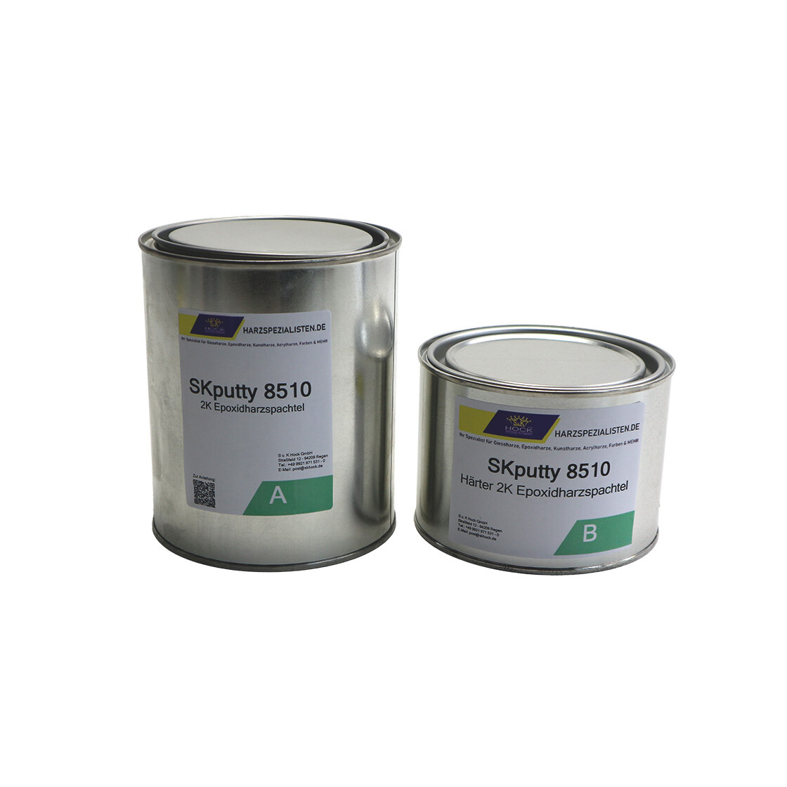 Epoxidharzkleber SKputty 8510 - Epoxidharzspachtel farblos f