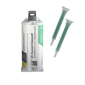 2K Epoxid-Klebstoff 25 -50 ml - schnellhärtender 5 min Holzreparaturkleber